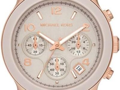 Michael Kors Montre pour femme Runway mouvement quartz/chrono 38mm boîtier MK7385